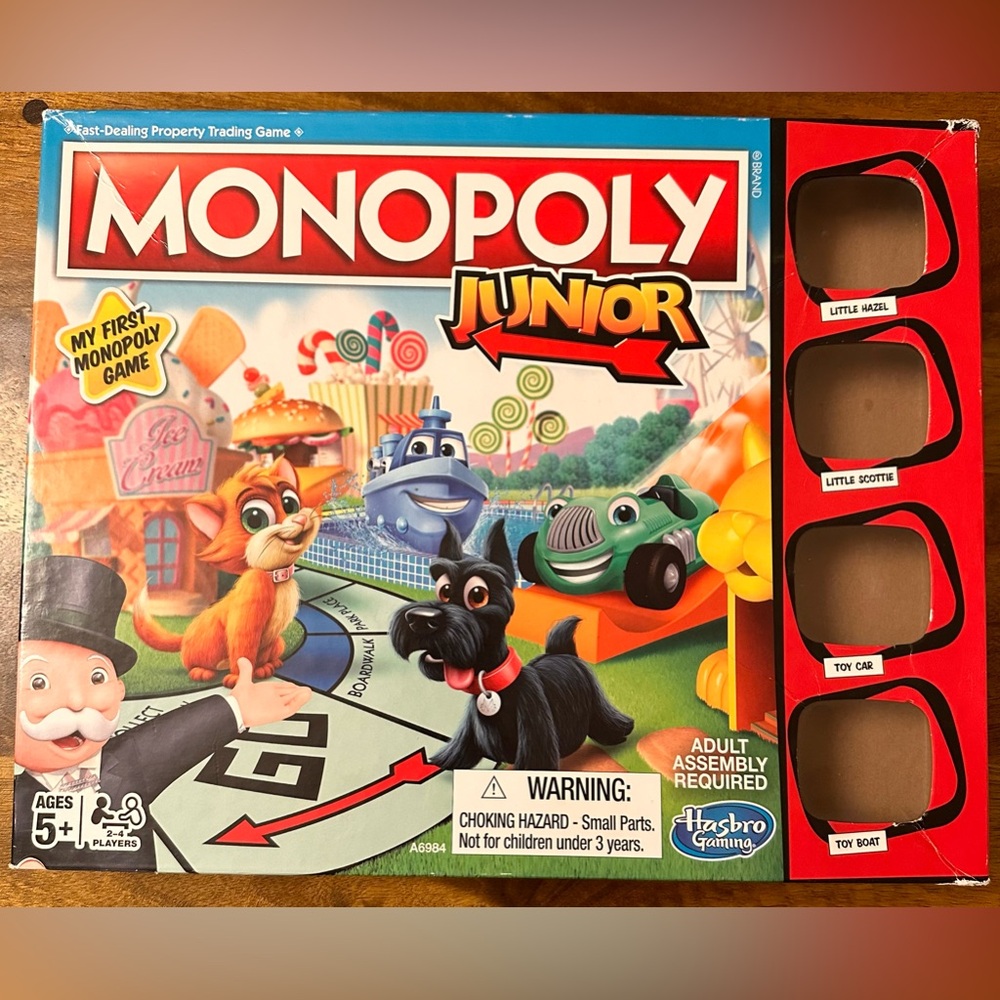 KIDS Hasbro Gaming Monopoly Junior - My First Monopoly Game